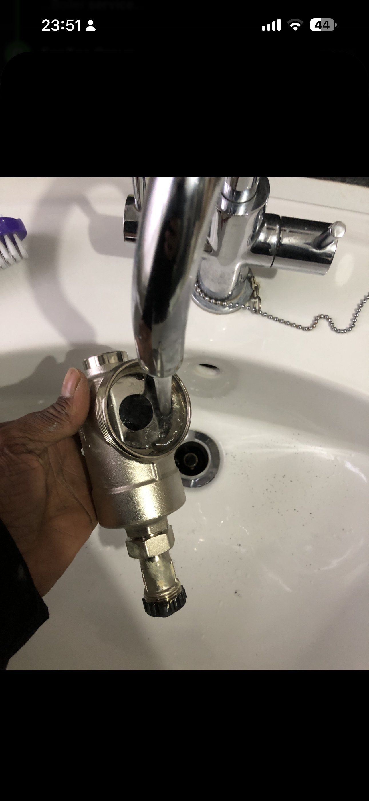 Boiler service test instruments and photographic checks